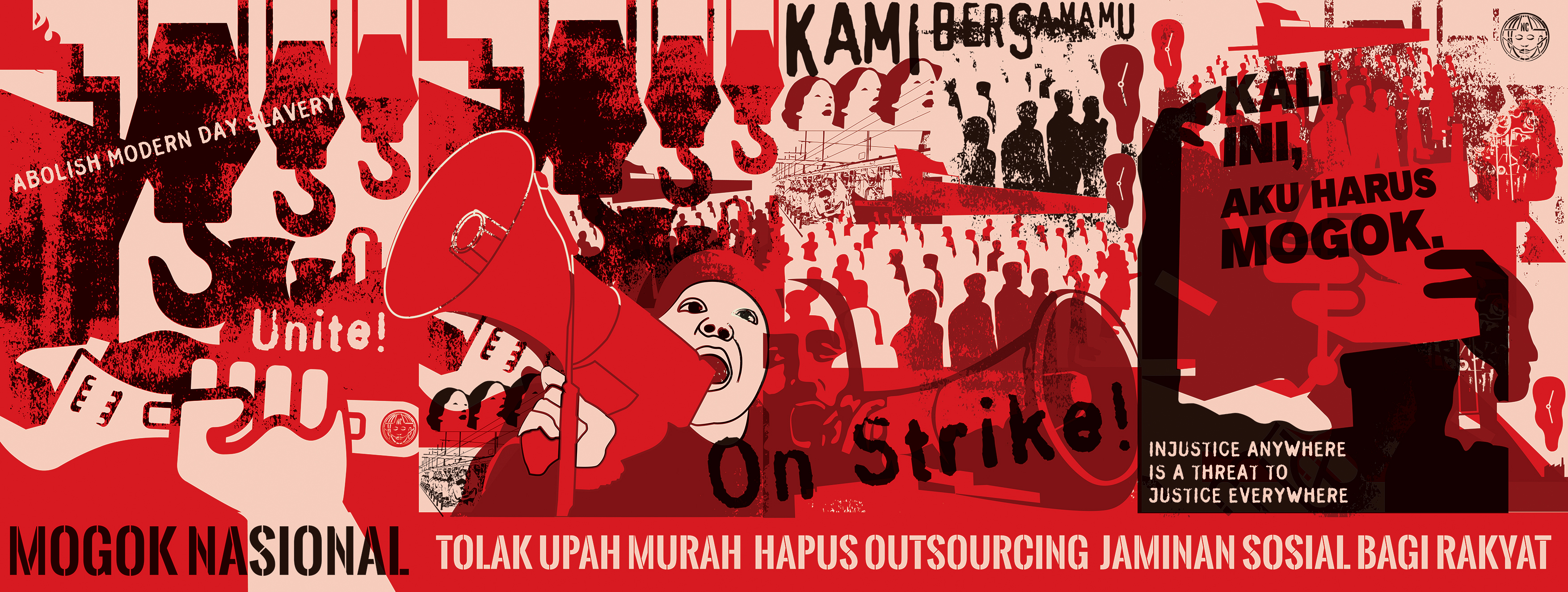 Nobodycorp. Internationale Unlimited, //Mogok Nasional (Strajk generalny)//, 2014