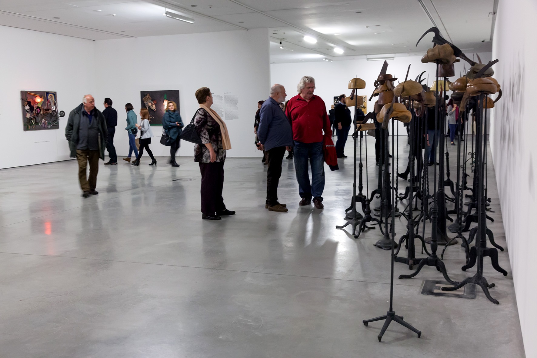 Daniel Spoerri exhibition Museum of Contemporary Art in Krakow MOCAK, photo: Rafał Sosin