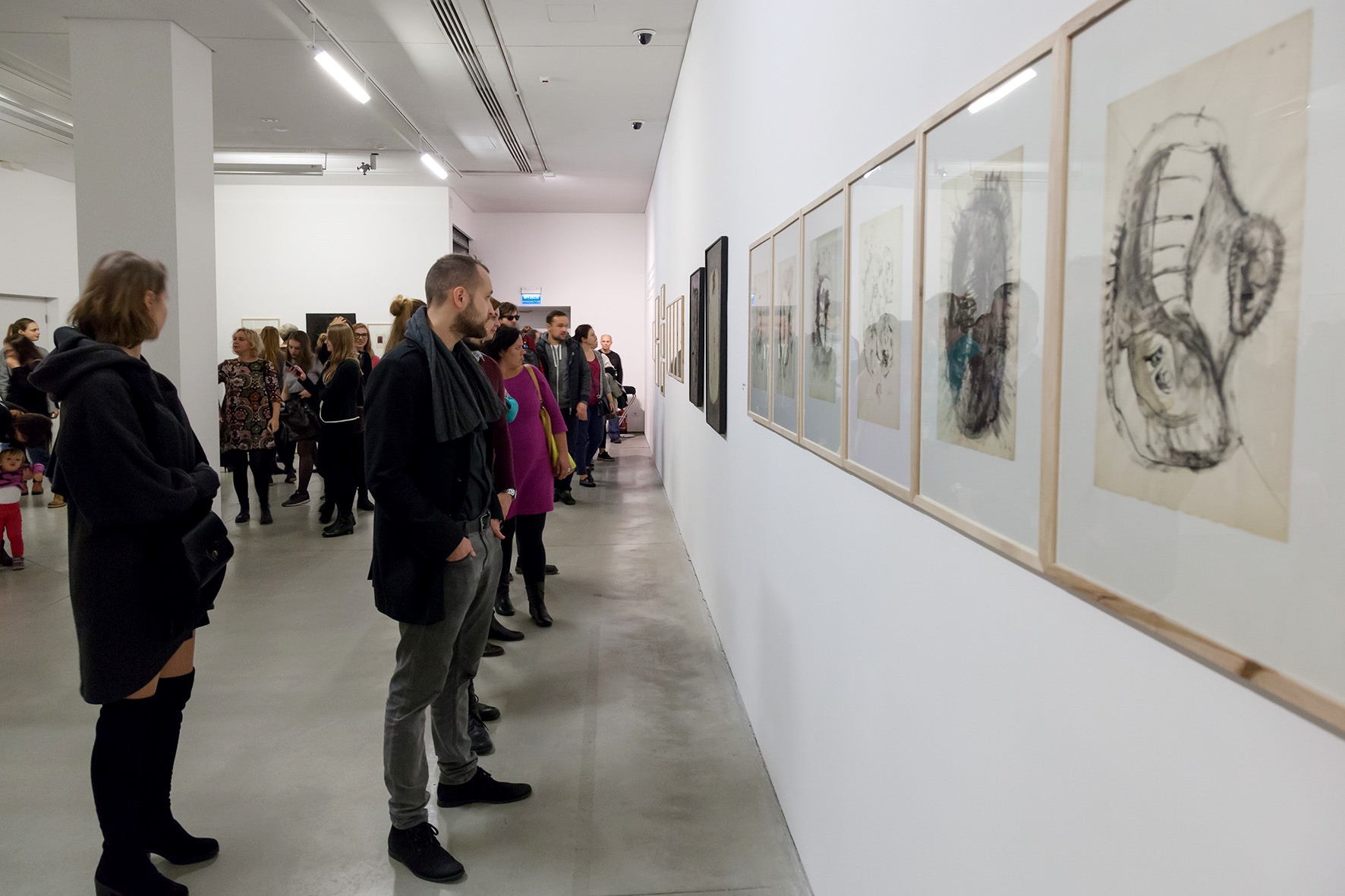 //Sensations of Reality and Conceptual Practices 1965–1980// exhibition, photo: Rafał Sosin
