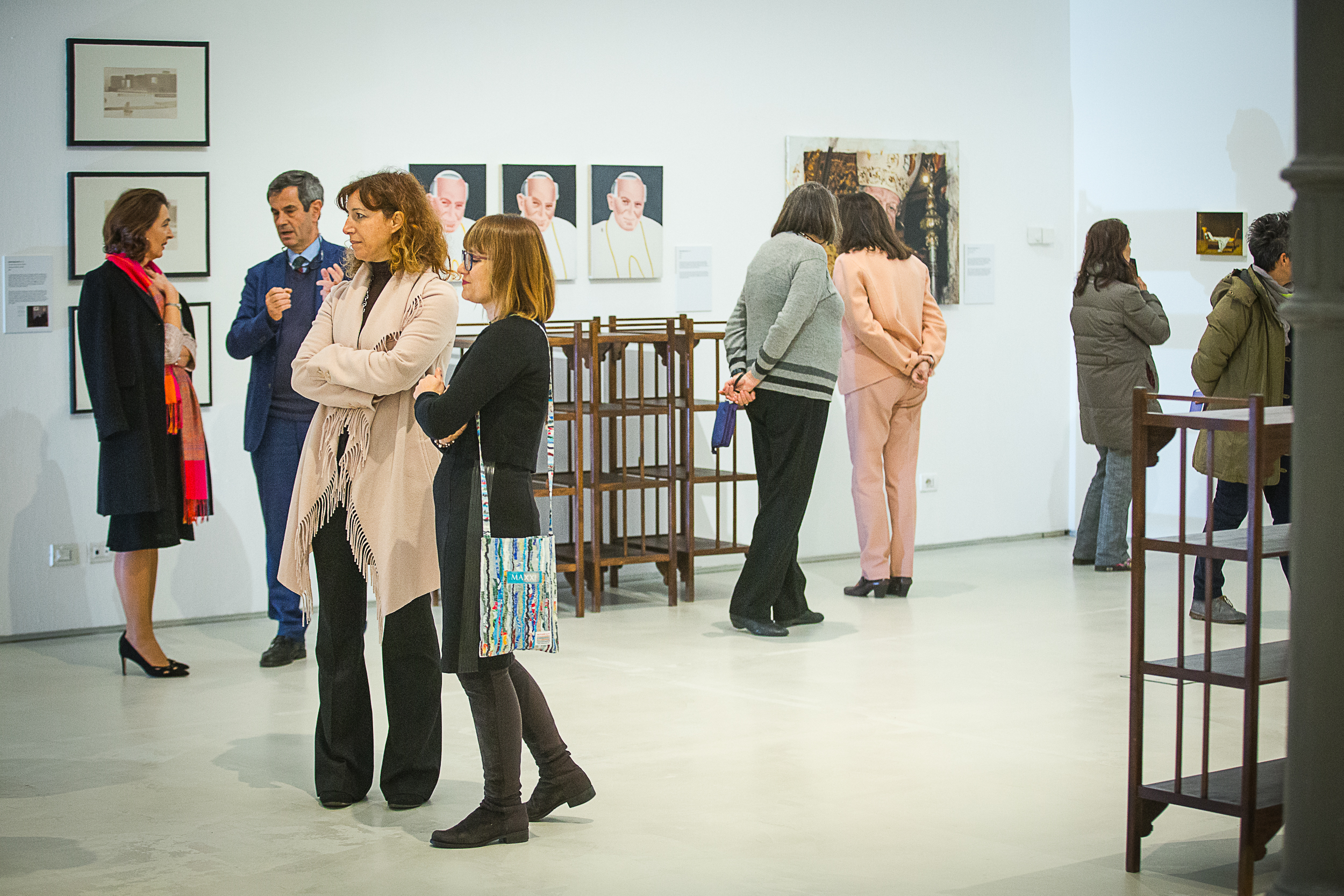 Otwarcie wystawy prac z Kolekcji MOCAK-u w Rzymie, fot. Giovanni Stella, courtesy Fondazione MAXXI