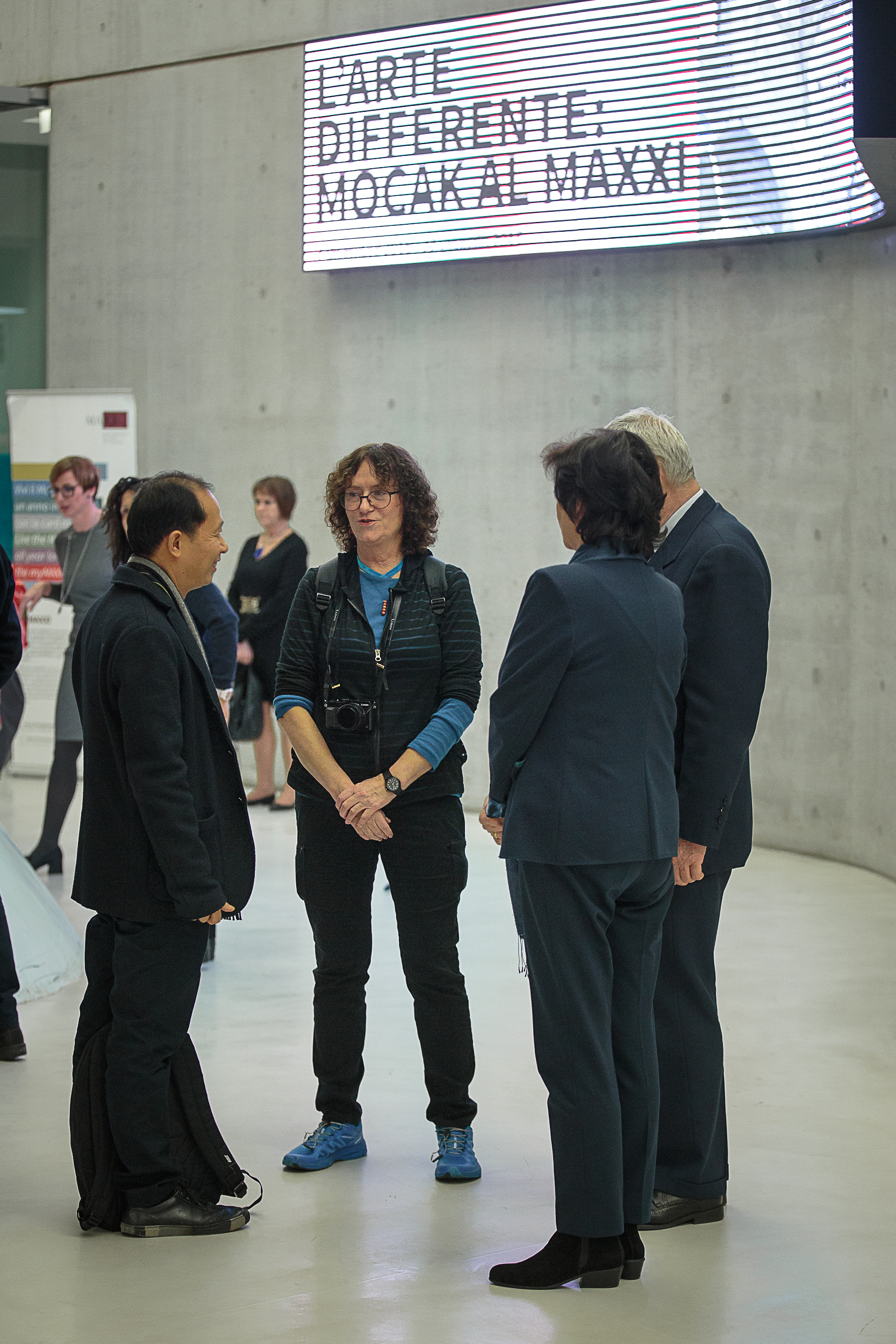 Otwarcie wystawy prac z Kolekcji MOCAK-u w Rzymie, fot. Giovanni Stella, courtesy Fondazione MAXXI