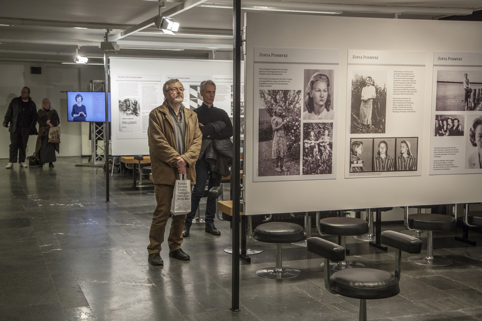 Wystawa // Zofia Posmysz. Auschwitz a literatura//, Musiktheater im Revier Gelsenkirchen, fot. A. Uryniak