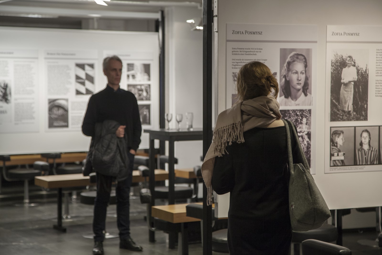 Wystawa // Zofia Posmysz. Auschwitz a literatura//, Musiktheater im Revier Gelsenkirchen, fot. A. Uryniak