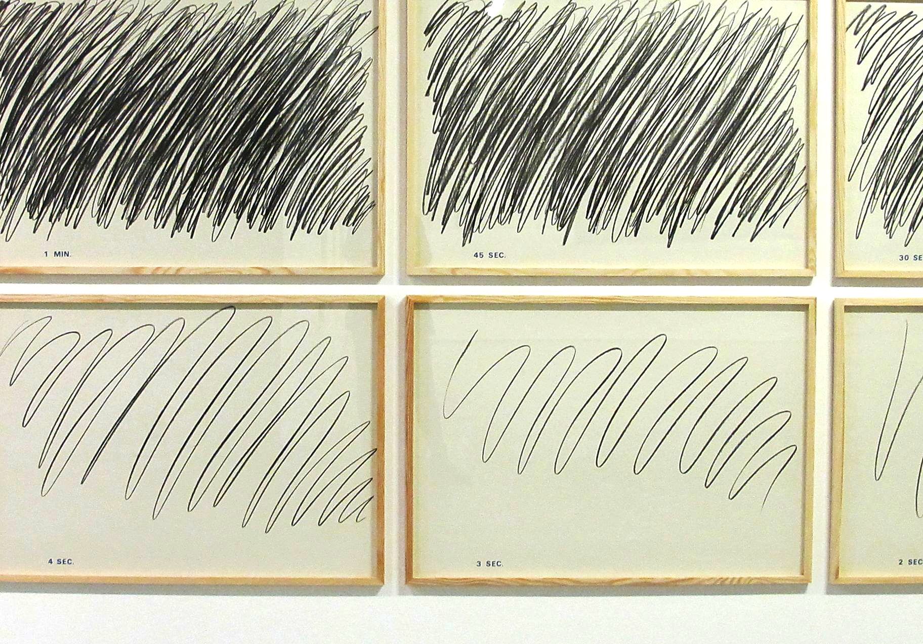 Jarosław Kozłowski, //Rysunki czasowe//, 1979