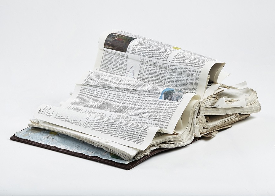 Diana Lelonek, //Encyklopedia PWN//, z cyklu //Liban i Płaszów – nowa archeologia//, 2017, fotografia obiektu znalezionego, © D. Lelonek