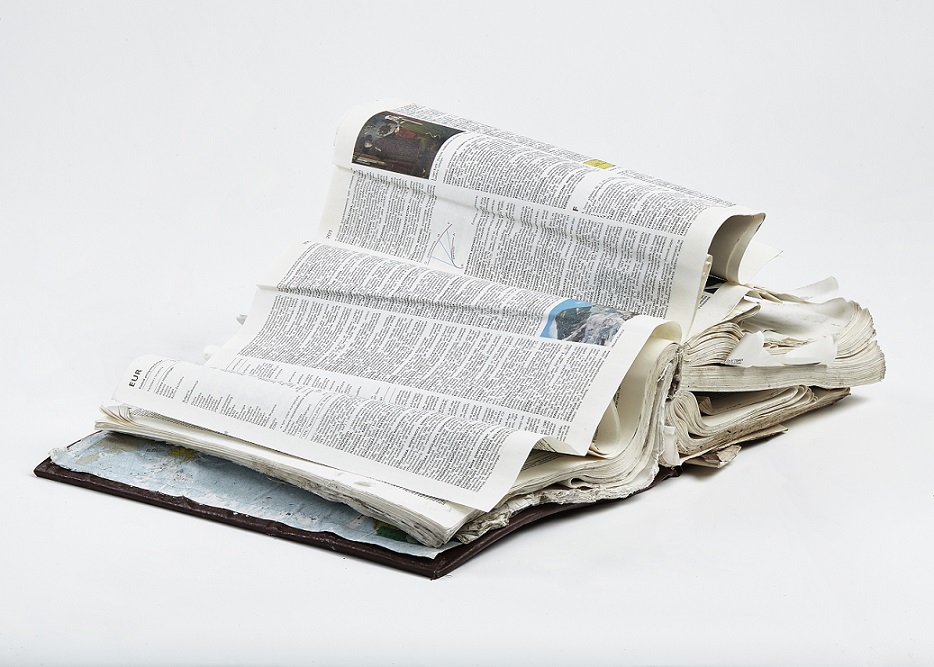 Diana Lelonek, //Encyklopedia PWN//, z cyklu //Liban i Płaszów – nowa archeologia//, 2017, fotografia obiektu znalezionego, © D. Lelonek