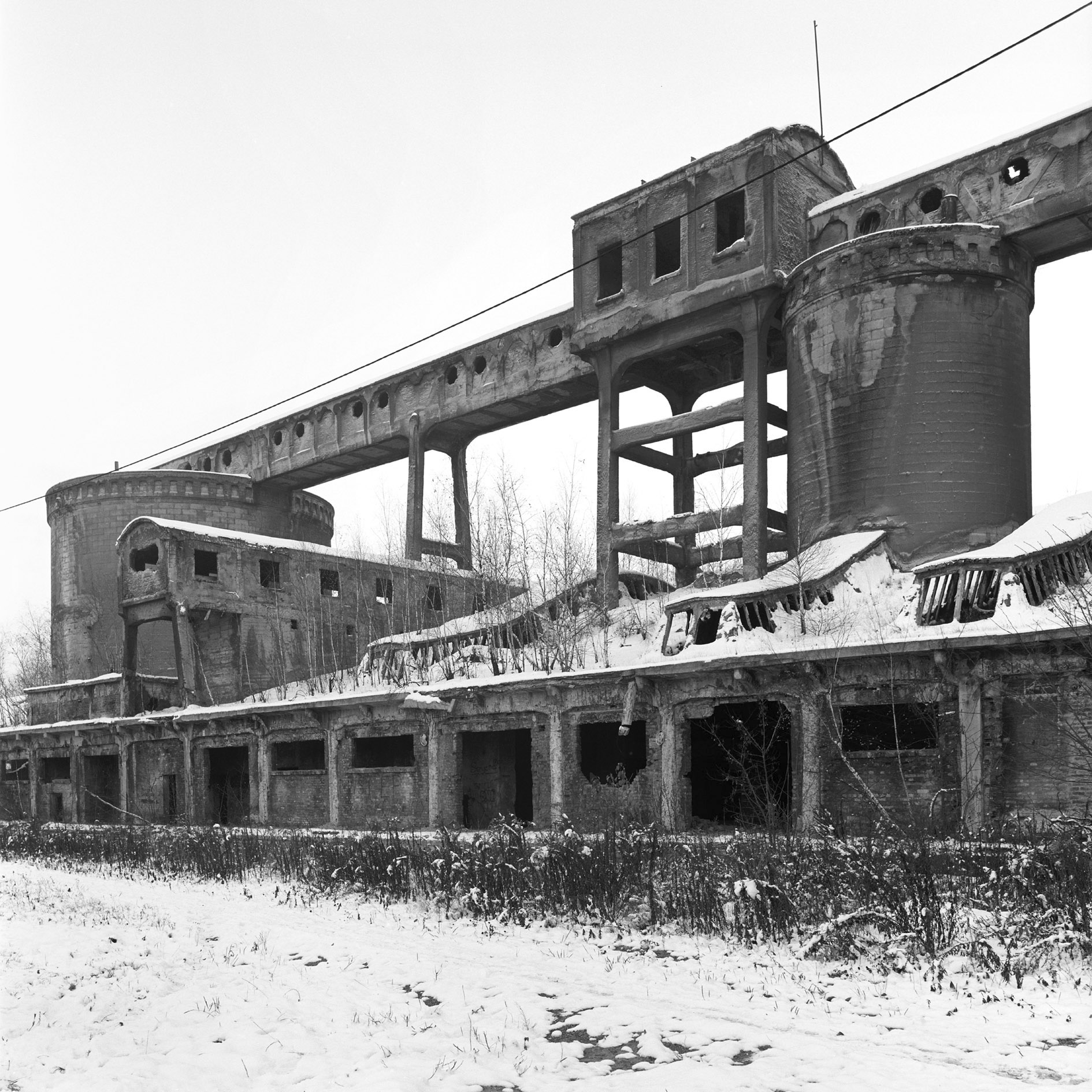 //Grodziec Cement Works//, Grodziec, 26 November 2005, from the series //Post-industrial//, 2003–2006