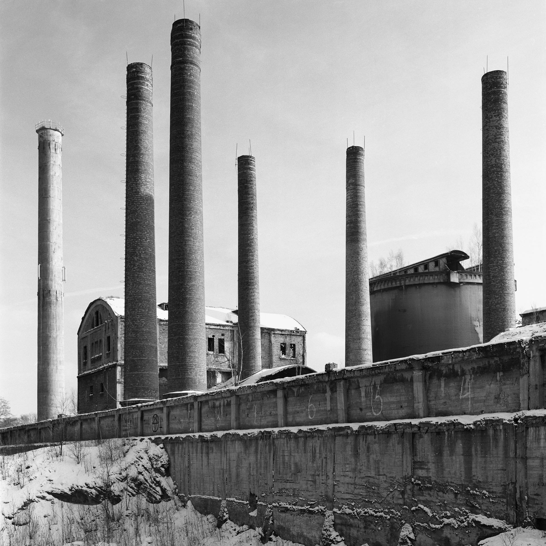 //Grodziec Cement Works//, Grodziec, 29 November 2005, from the series //Post-industrial//, 2003–2006