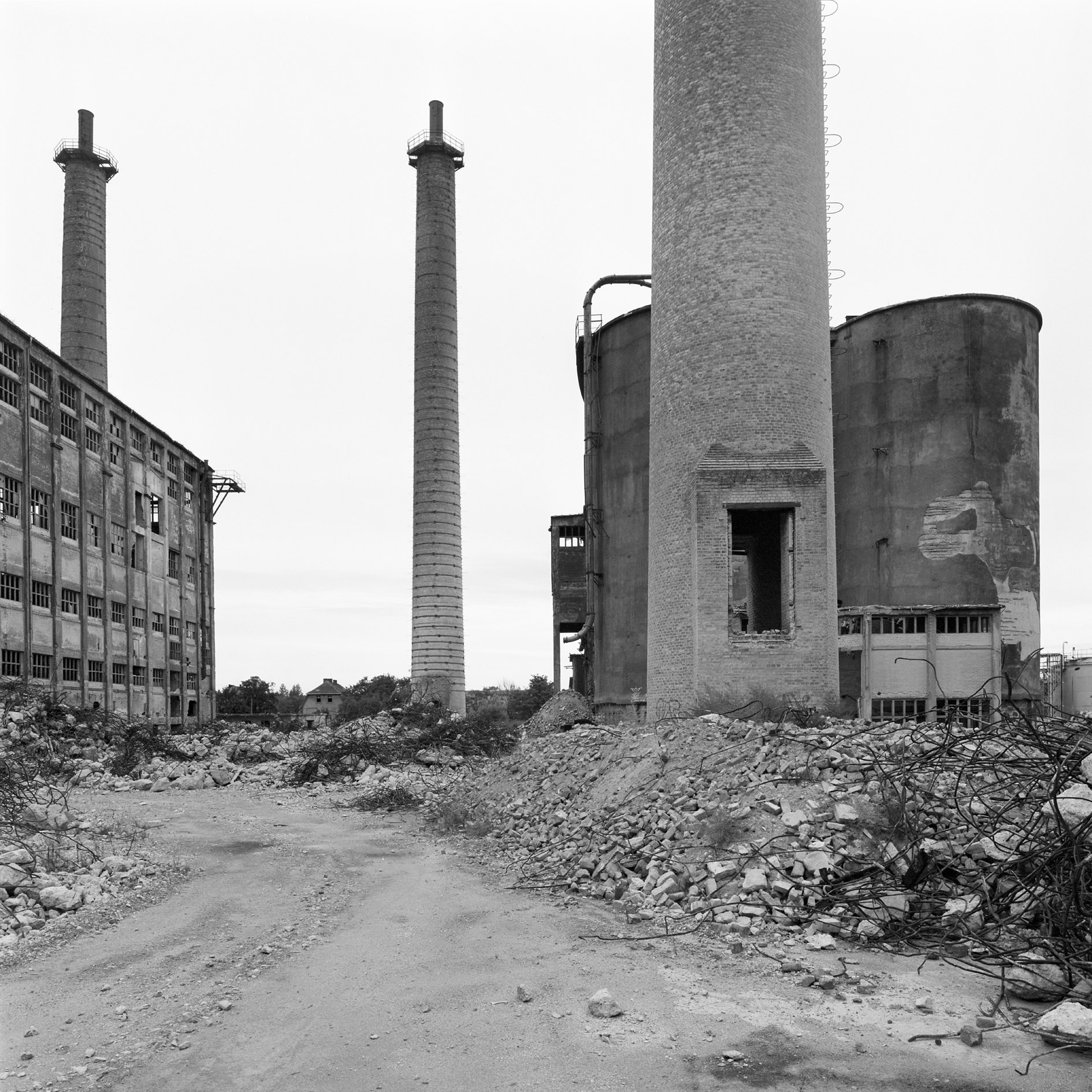 //VEB Zementwerk Rüdersdorf//, Rüdersdorf, 1 October 2006, from the series //Post-industrial//, 2003–2006