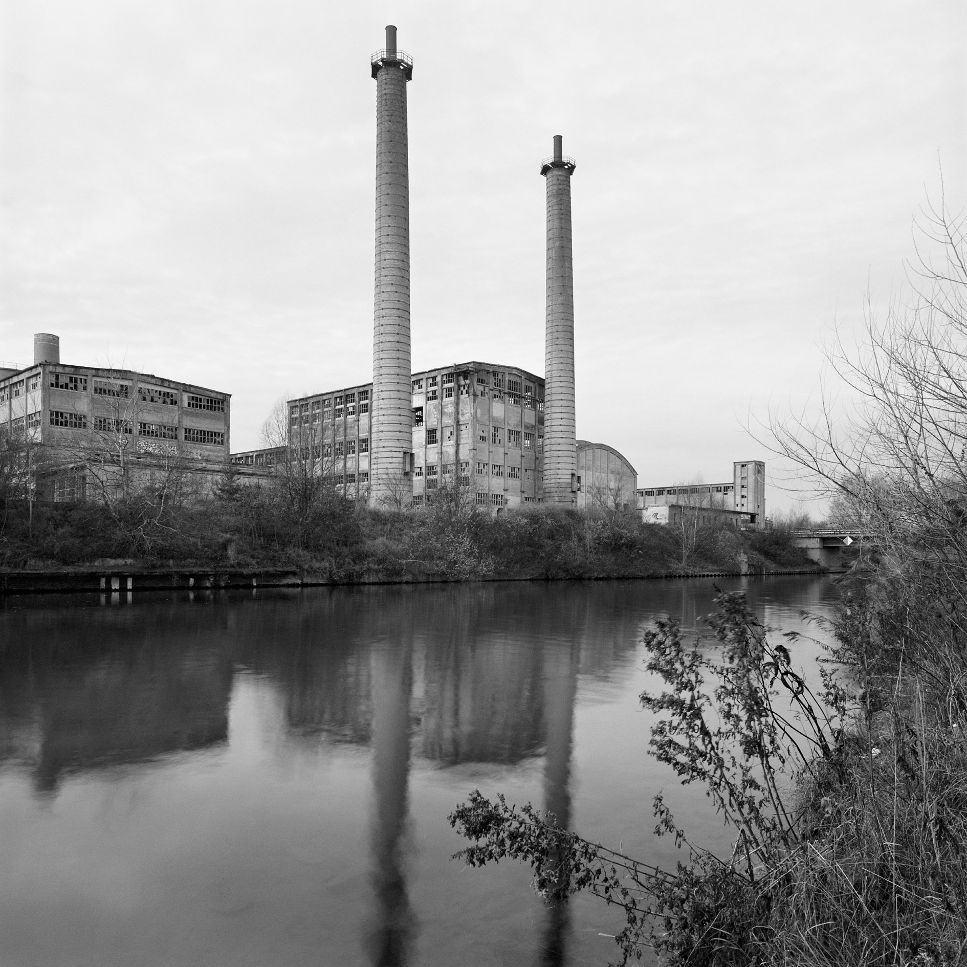 //VEB Zementwerk Rüdersdorf//, Rüdersdorf, 25 November 2006, from the series //Post-industrial//, 2003–2006