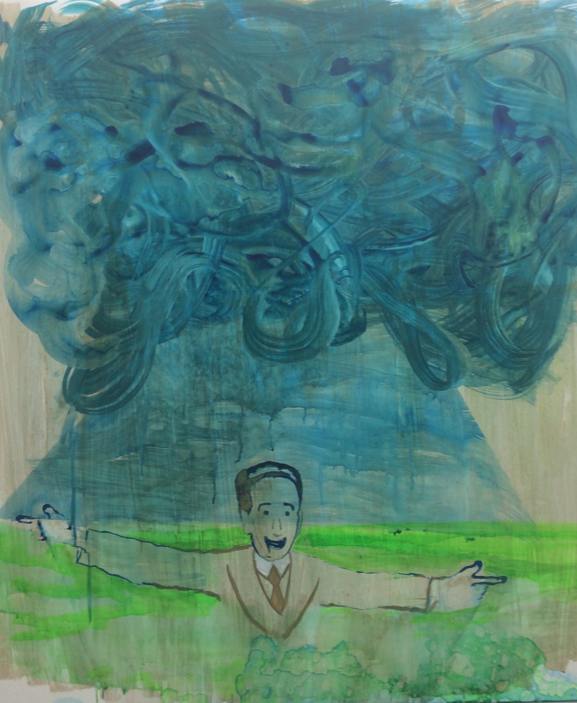 //Remote Viewing//, 2017, video, 11 parts, 51 min, directed by Miri Segal, production: Postgraduate Fine Art Program, Hamidrasha Beit Berl College, part 1: Gadi Kozich, //Few words on Contemporary Painting by Mr. Shimon Peres//