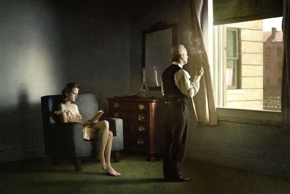 Richard Tuschman, z cyklu //Medytacje hopperowskie//, 2012–2013, fotografia, courtesy of R. Tuschman