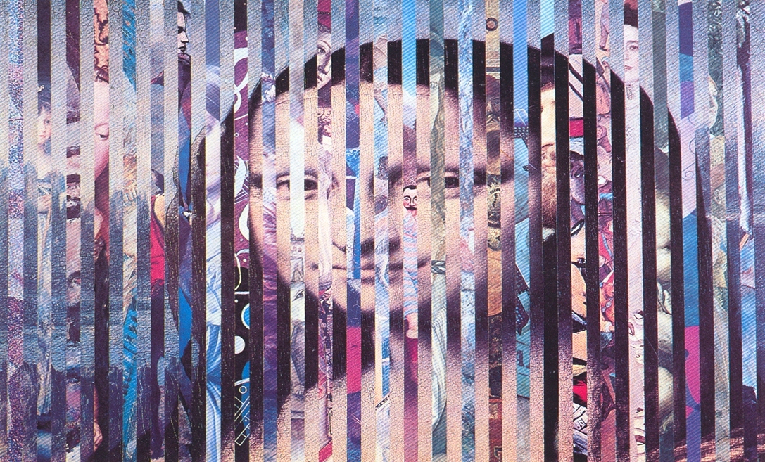 Jiří Kolář, //Bez nazwy//, 1971, rolaż