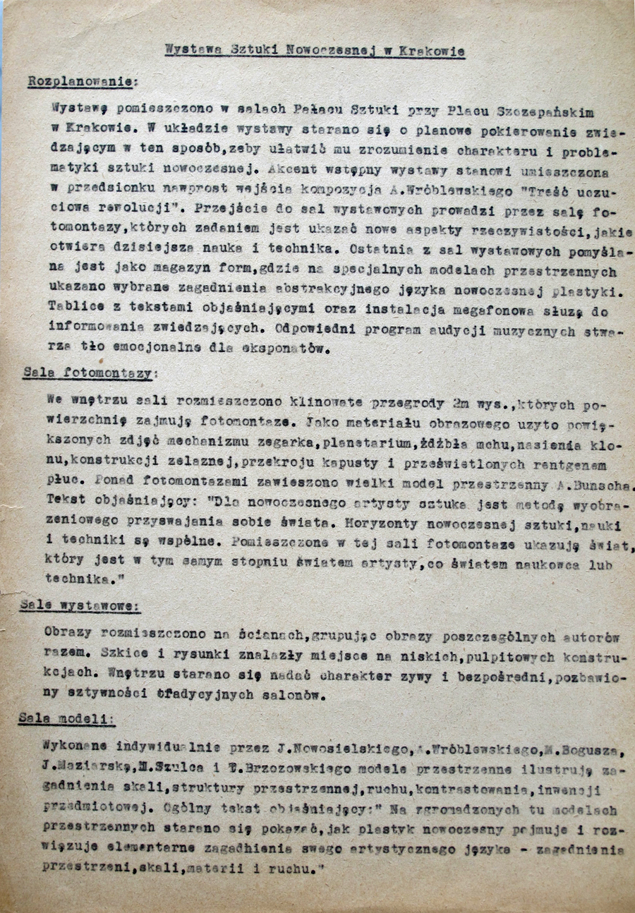 The Mieczysław Porębski Archive 