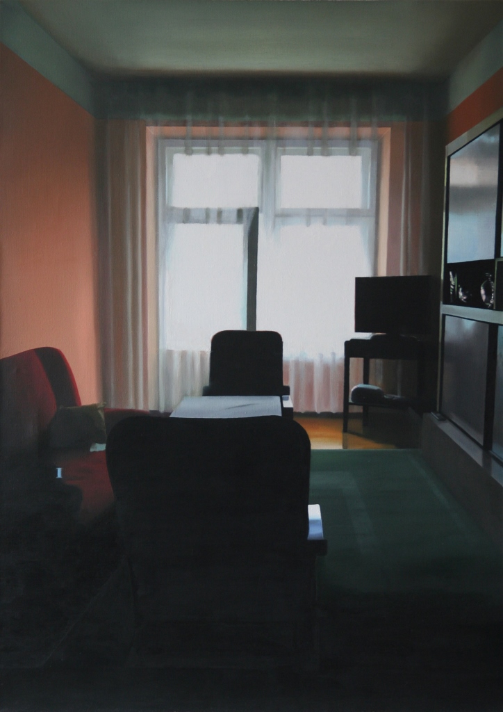 Beata Stankiewicz, //Pokój Zofii//, 2012, olej / płótno, 140 × 100 cm, courtesy B. Stankiewicz