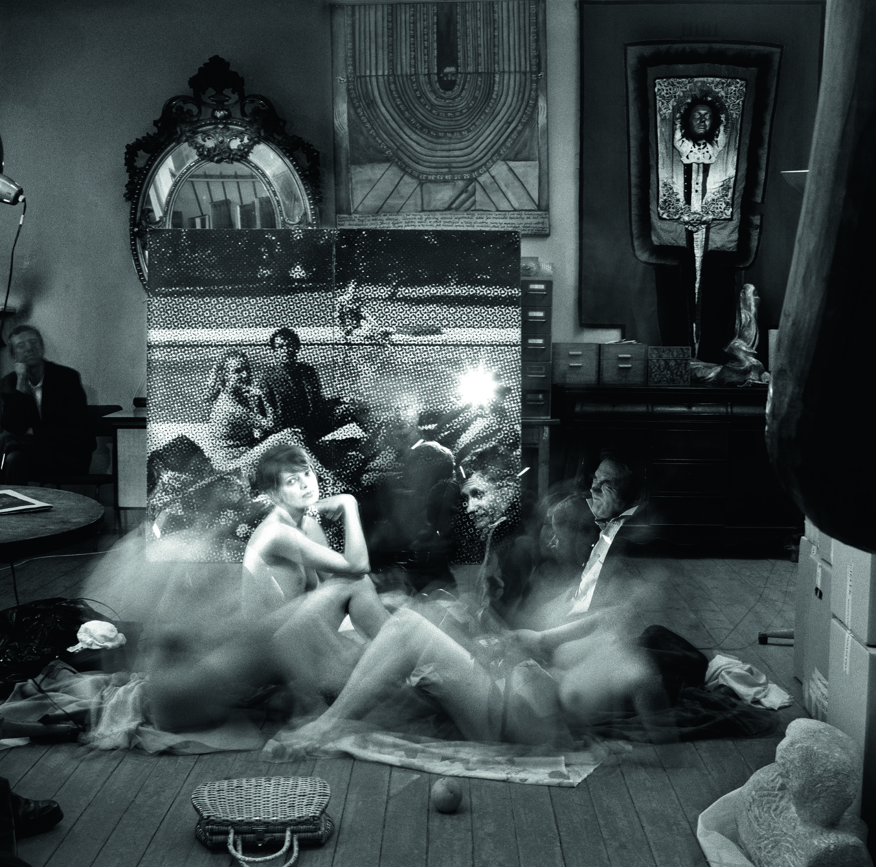 Łódź Kaliska, //Śniadanie w muzeum 1//, 1999, fotografia