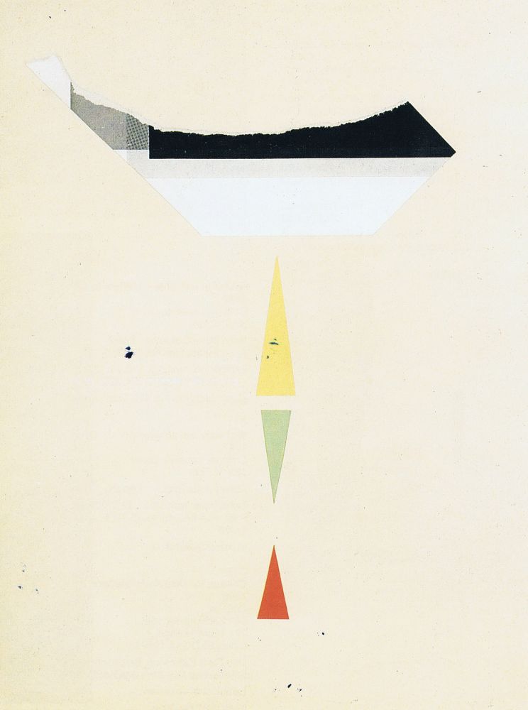 Friedrich Vordemberge-Gildewart, bez tytułu [C 13], 1949, kolaż (papier / papier), 31,4 × 23,7 cm, Annely Juda Fine Art, Londyn, courtesy Vordemberge-Gildewart Foundation, Switzerland
