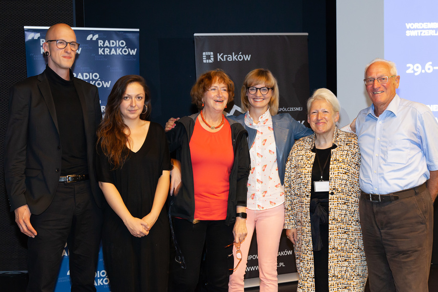 From left: Maciej Cholewa, Diana Lelonek, Maria Anna Potocka, Delfina Jałowik, Arta Valstar-Verhoff, Egon Bruhin, fot. R. Sosin