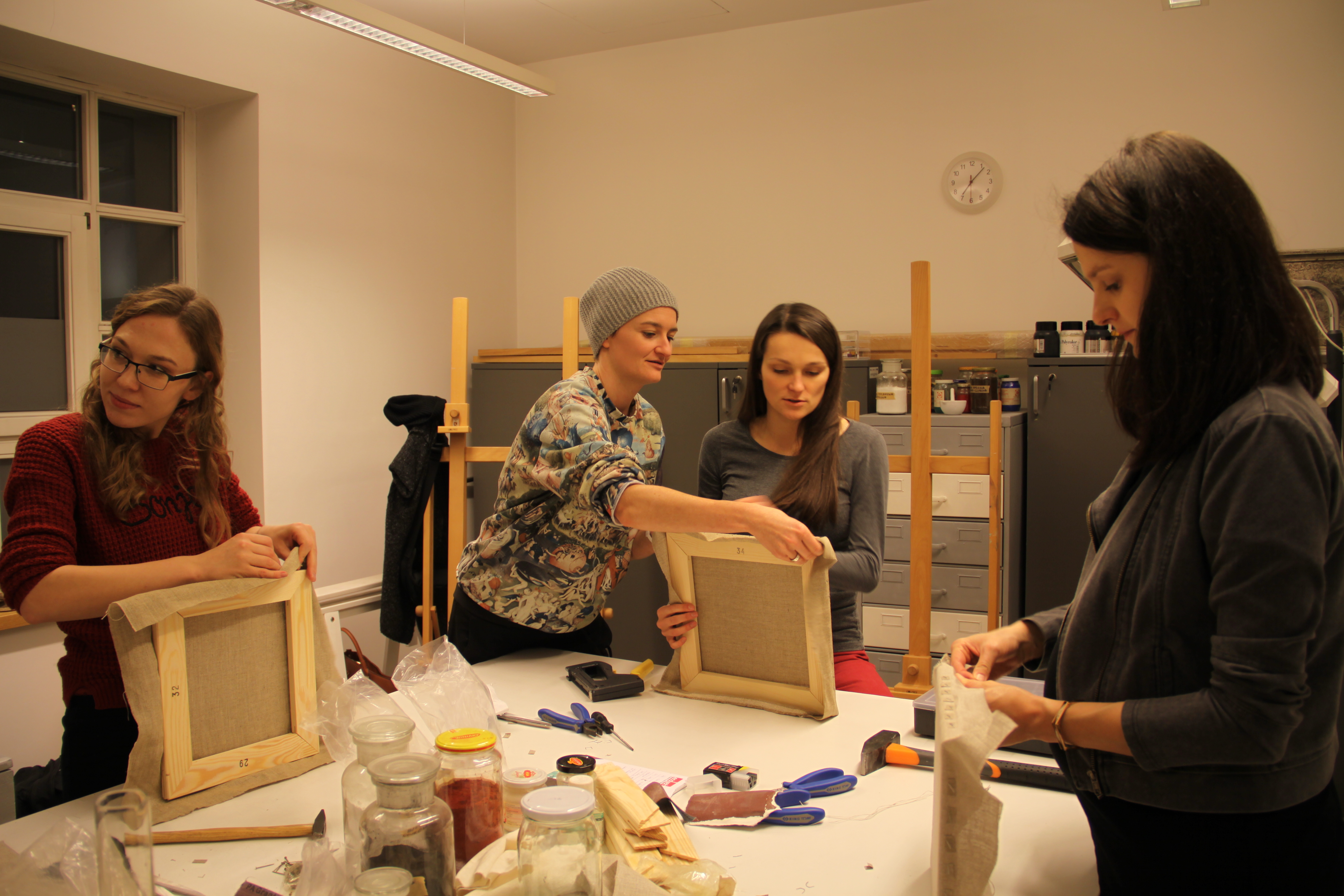 Warsztaty //Wzornik od podstaw//, 14.11.2017, fot. Dział Edukacji MOCAK-u