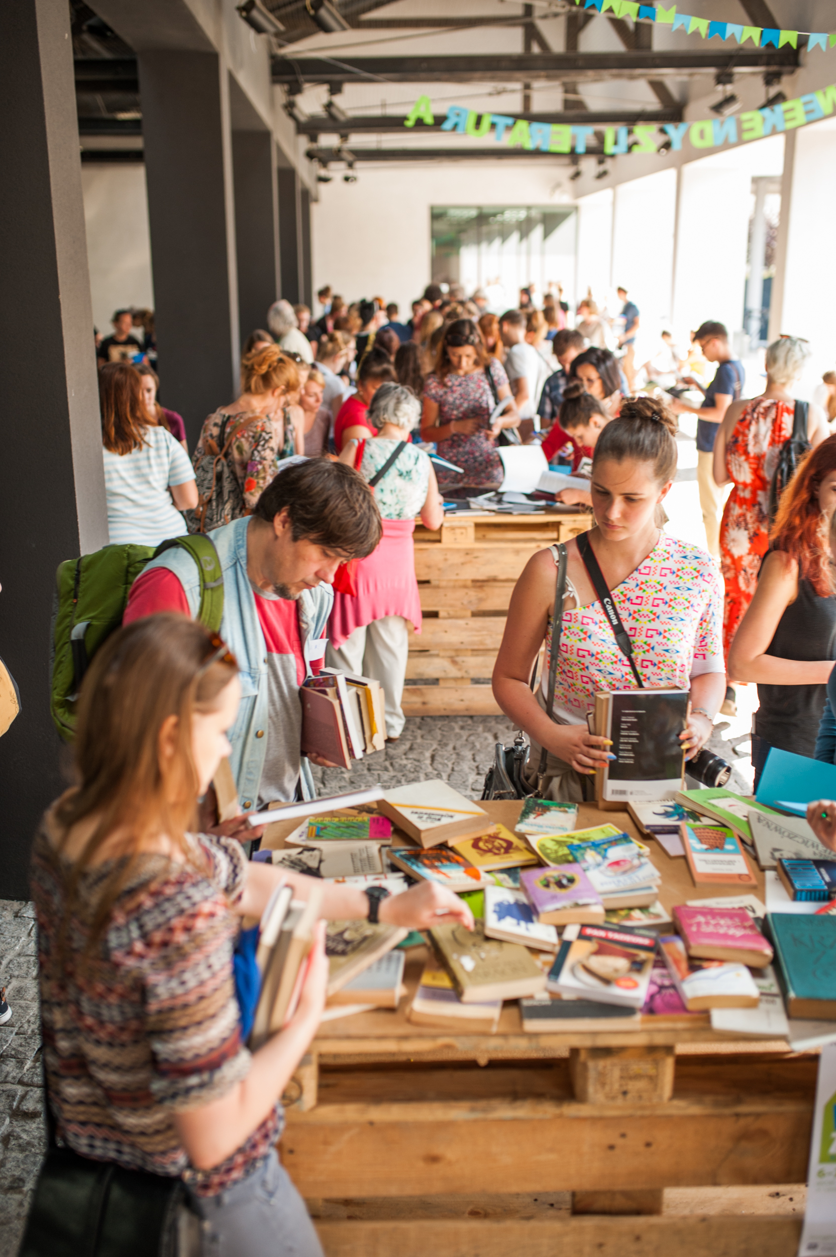 //Weekend with Literature// 2016, photo: Marcin Świdziński