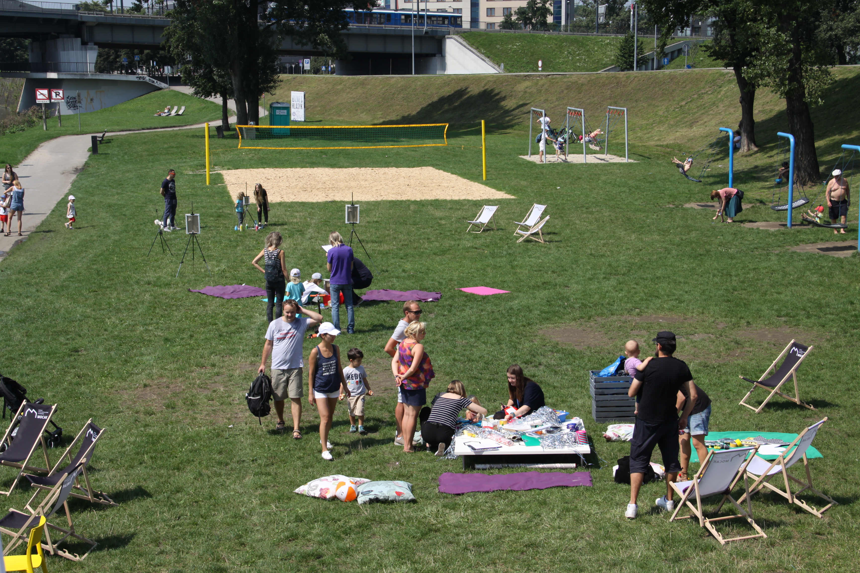 //PrzyStań na plaży//, lipiec 2018, fot. Dział Edukacji