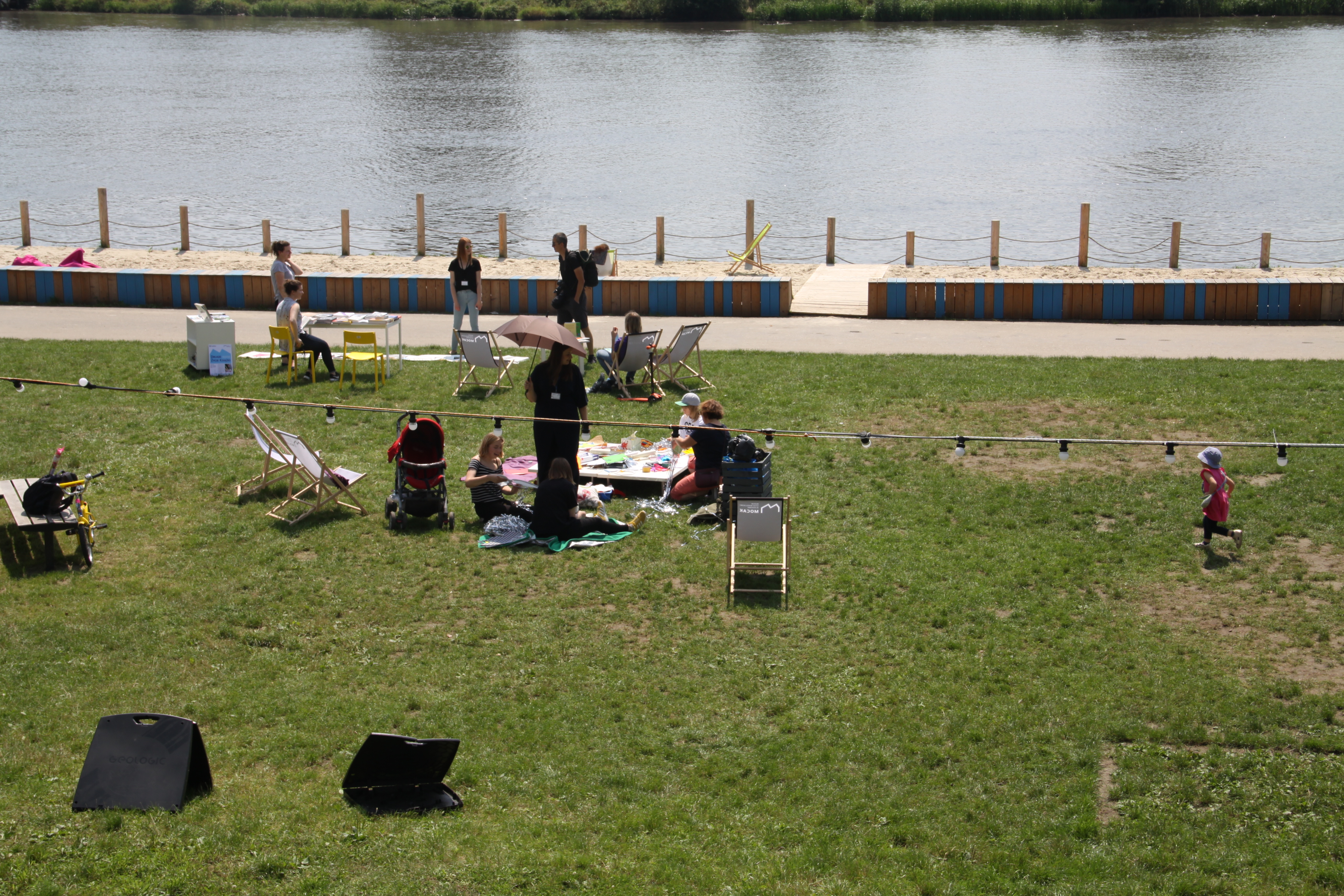 //PrzyStań na plaży//, lipiec 2018, fot. Dział Edukacji