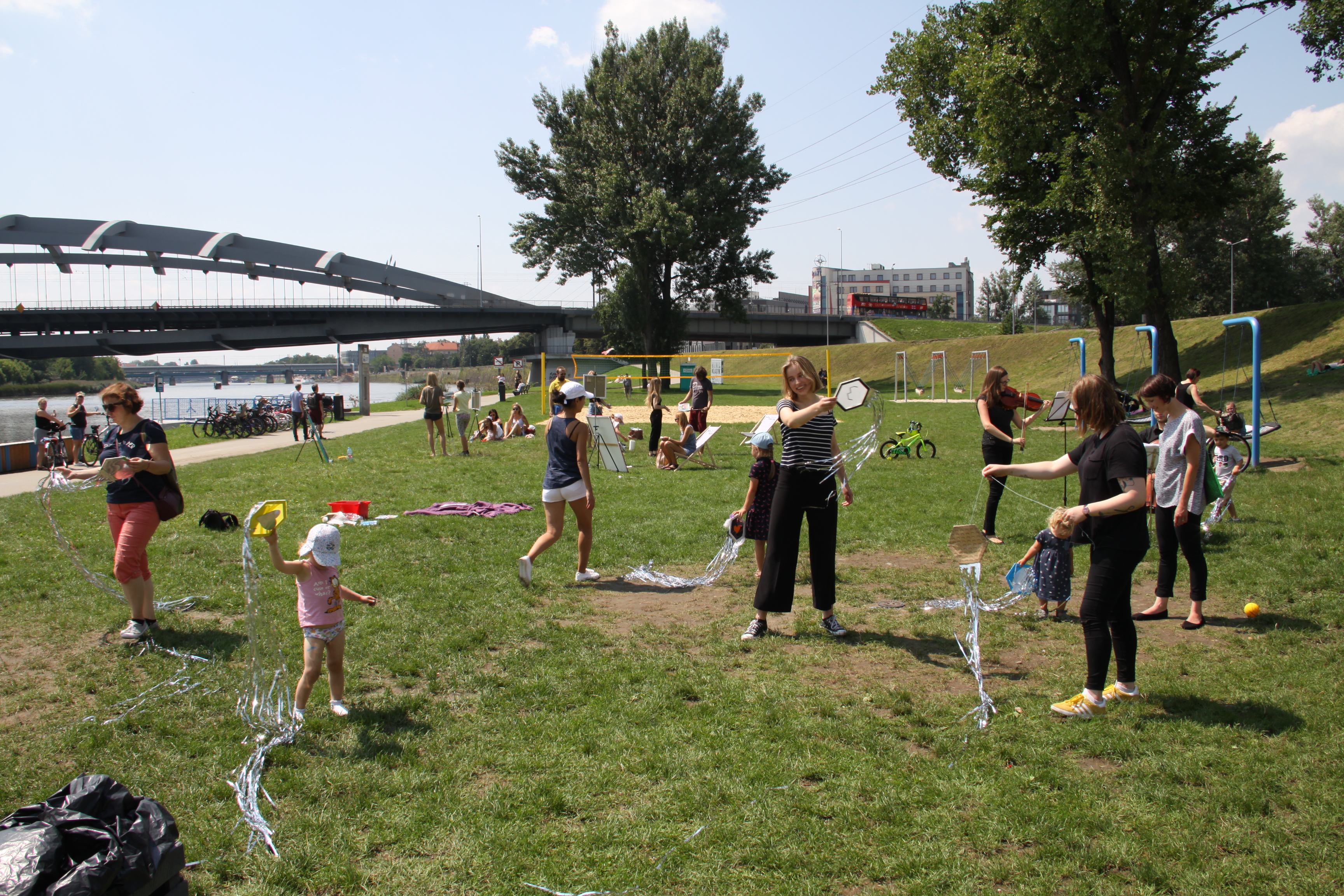 Dzień ze Sztuką //PrzyStań na plaży//, 21.7.2018, fot. W. Dziepak