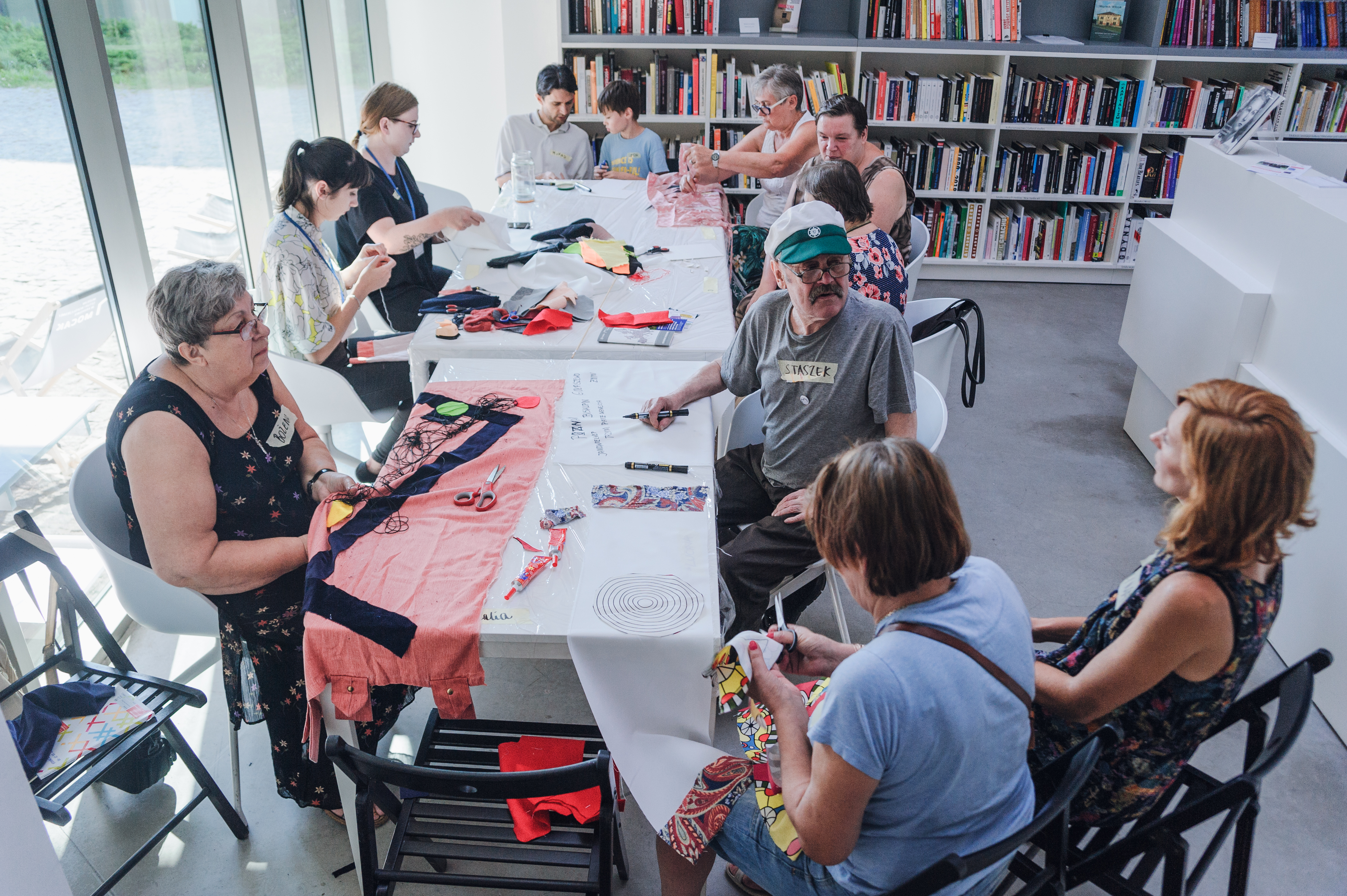 Warsztaty //Wzornik//, 27.7.2018, fot. L. Radyk