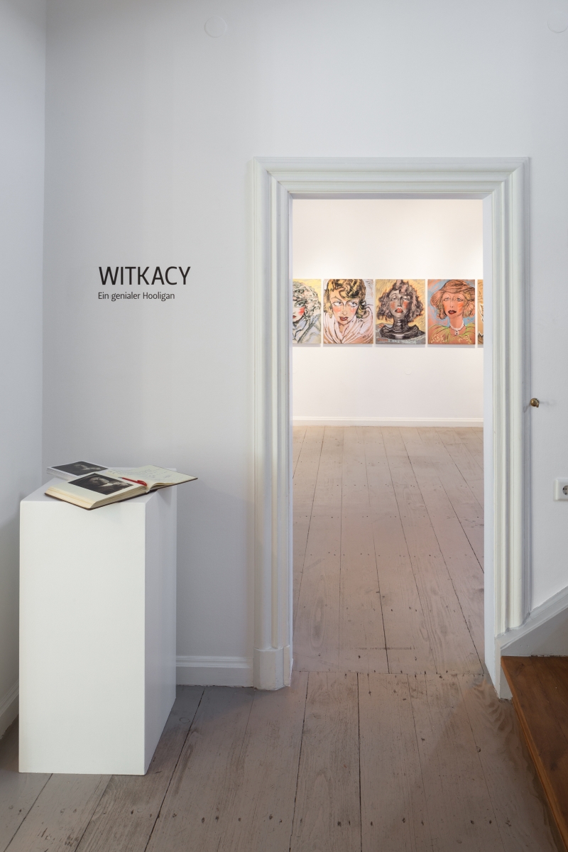 // Witkacy: The Genius Troublemaker// exhibition at Polish Institute in Düsseldorf, photo: Hanne Brandt