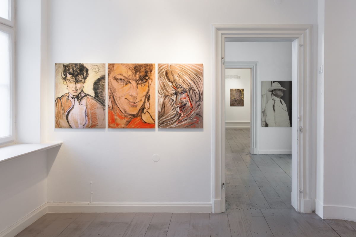 // Witkacy: The Genius Troublemaker// exhibition at Polish Institute in Düsseldorf, photo: Hanne Brandt