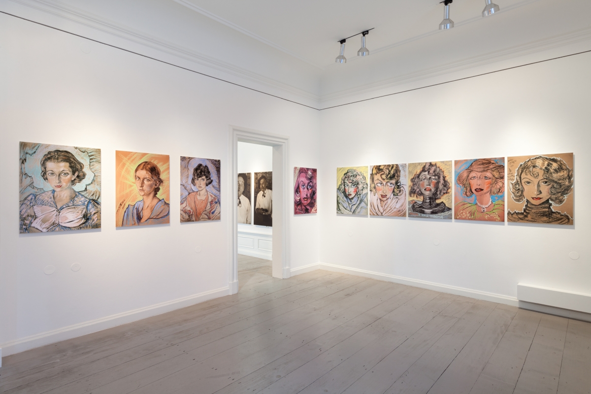 // Witkacy: The Genius Troublemaker// exhibition at Polish Institute in Düsseldorf, photo: Hanne Brandt