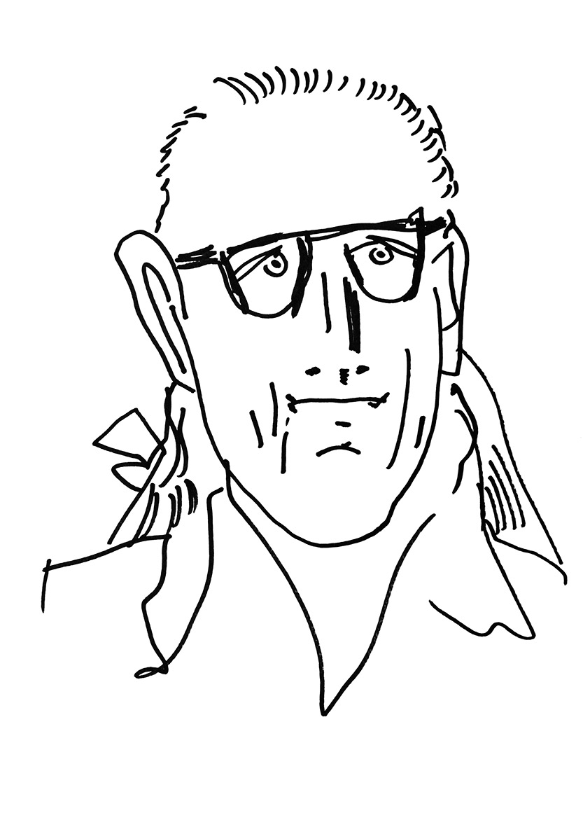 Edward Dwurnik Self-Portrait, 2015
