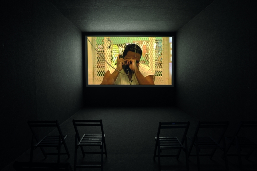 Lars Laumann, //Zamknij się, dzieciaku, to nie bingo//, 2009, film, 58 min, Kolekcja MOCAK-u