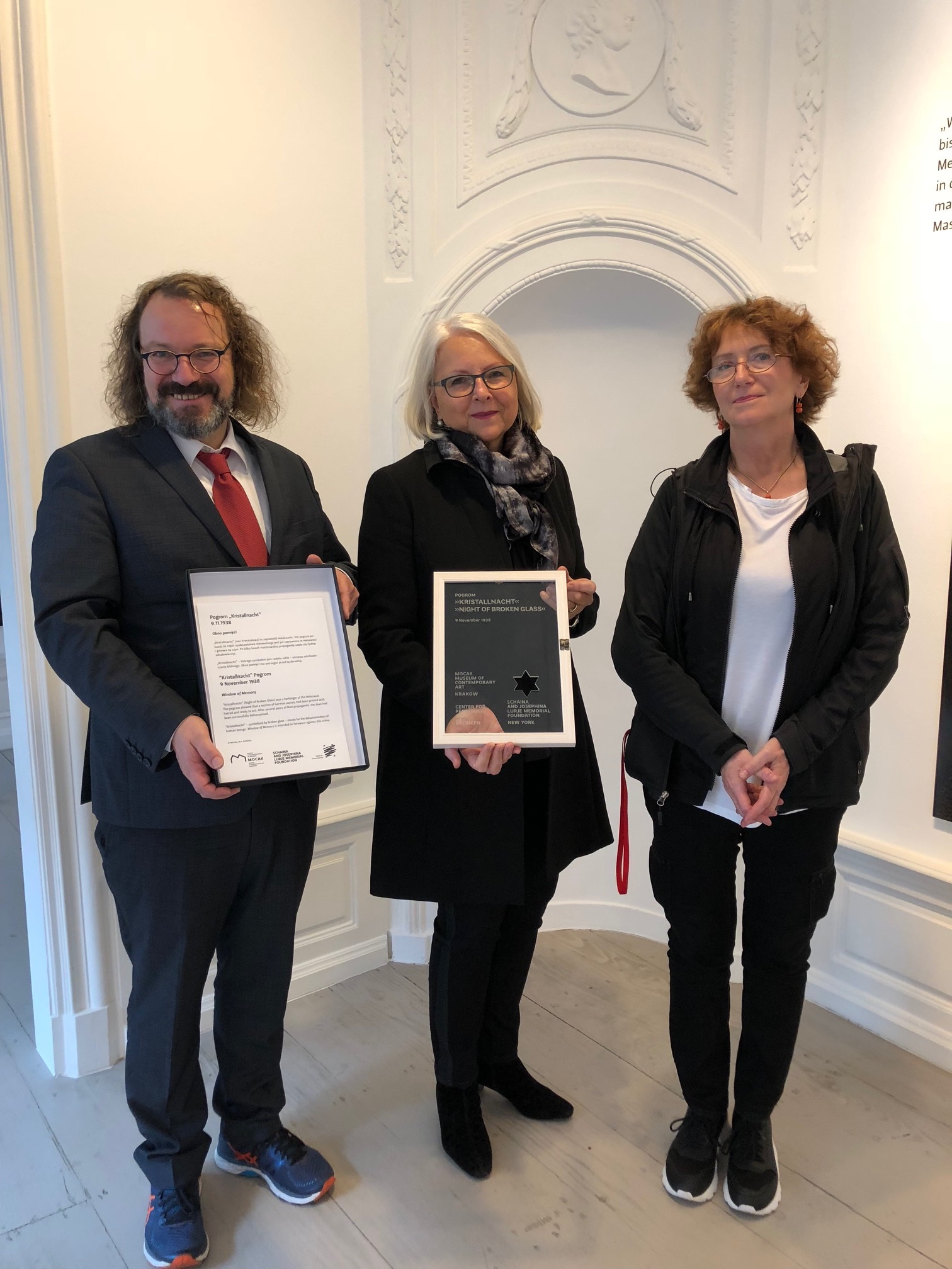 Jürgen Kaumkötter, Milena Karabaic, Maria Anna Potocka,  Instytut Polski w Düsseldorfie, 9.11.2018