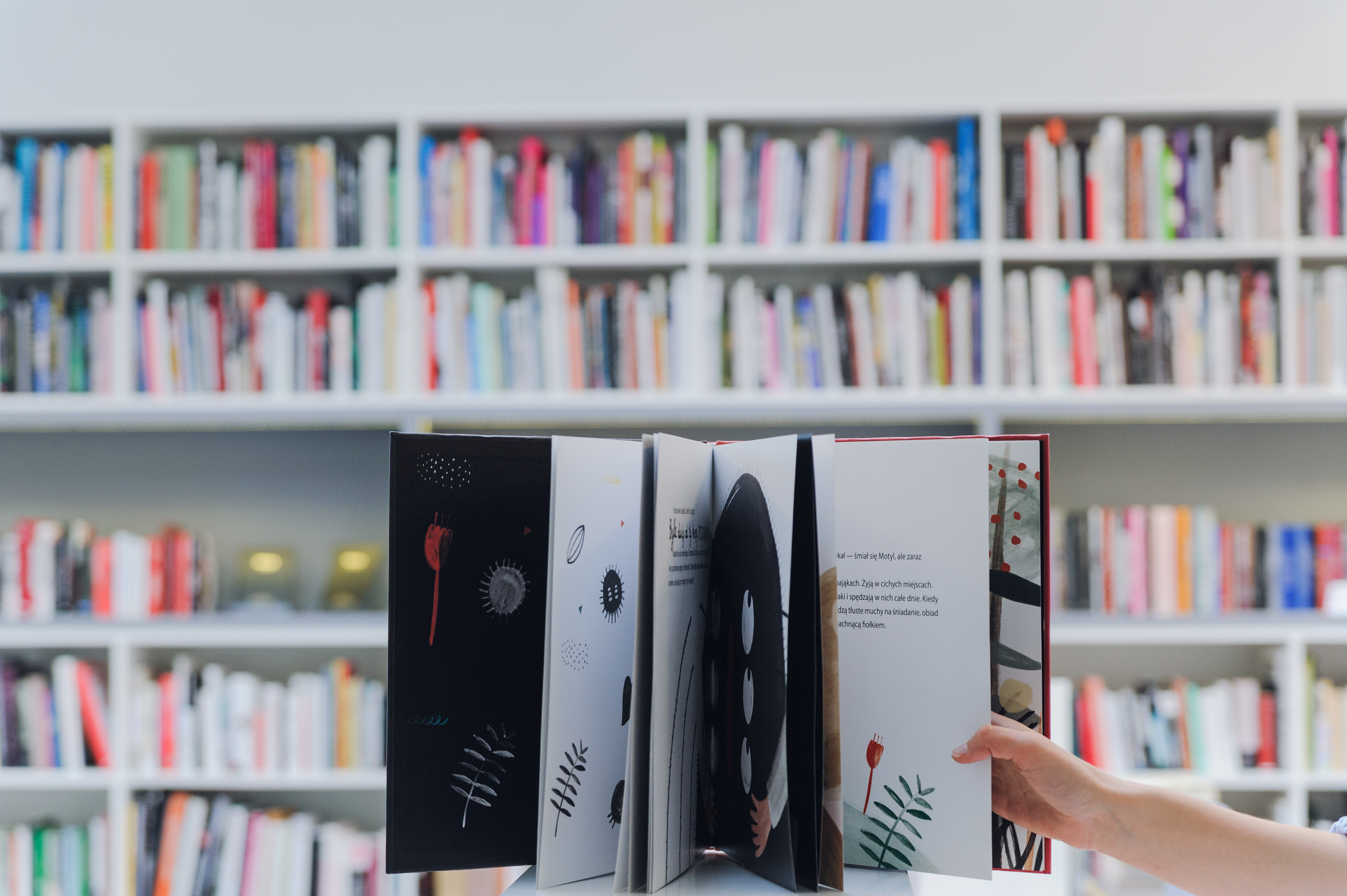 The book //What’s to Be Scared of Here?// by Madlena Szeliga, photo: L. Radyk