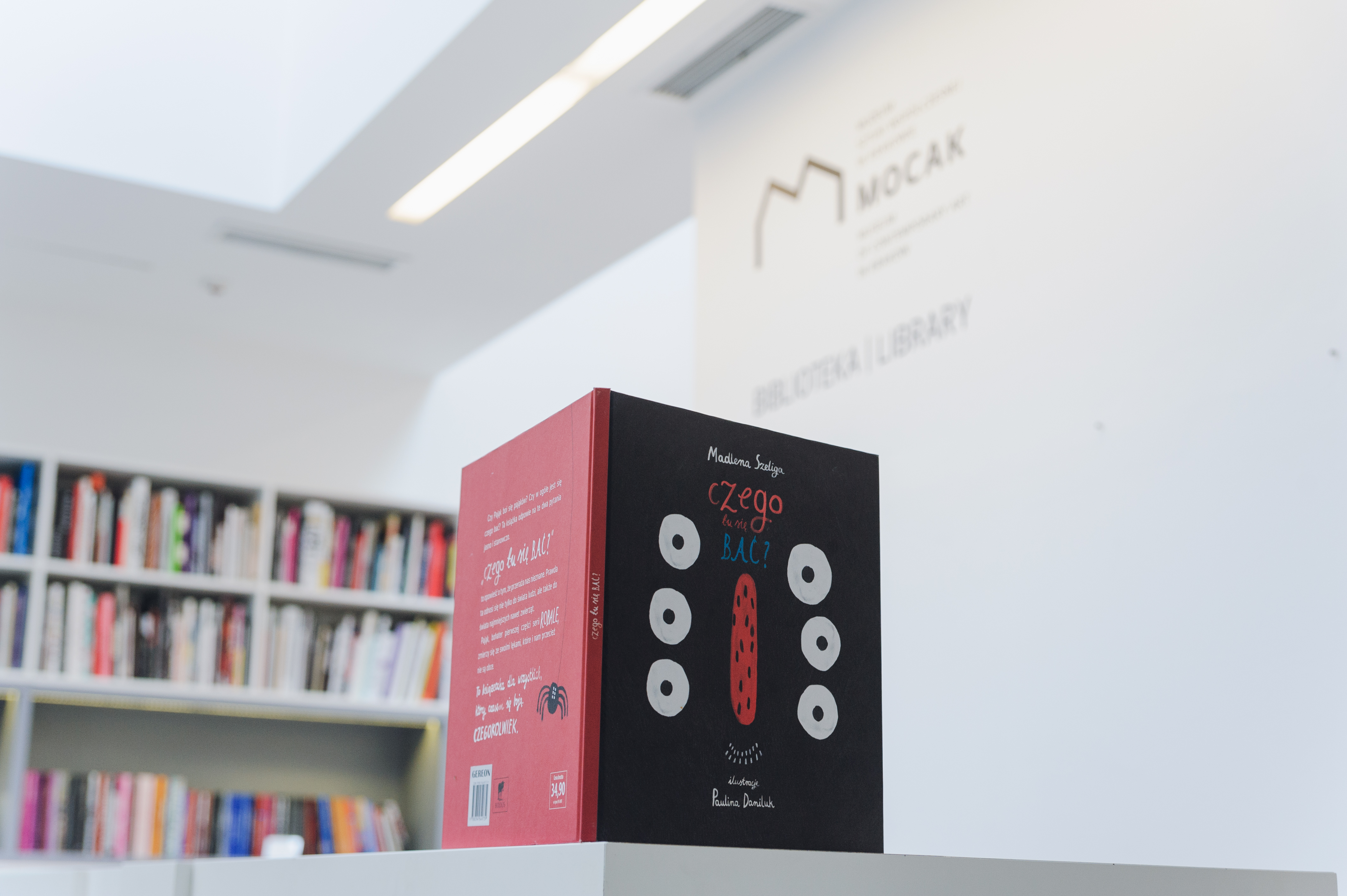 The book //What’s to Be Scared of Here?// by Madlena Szeliga, photo: L. Radyk