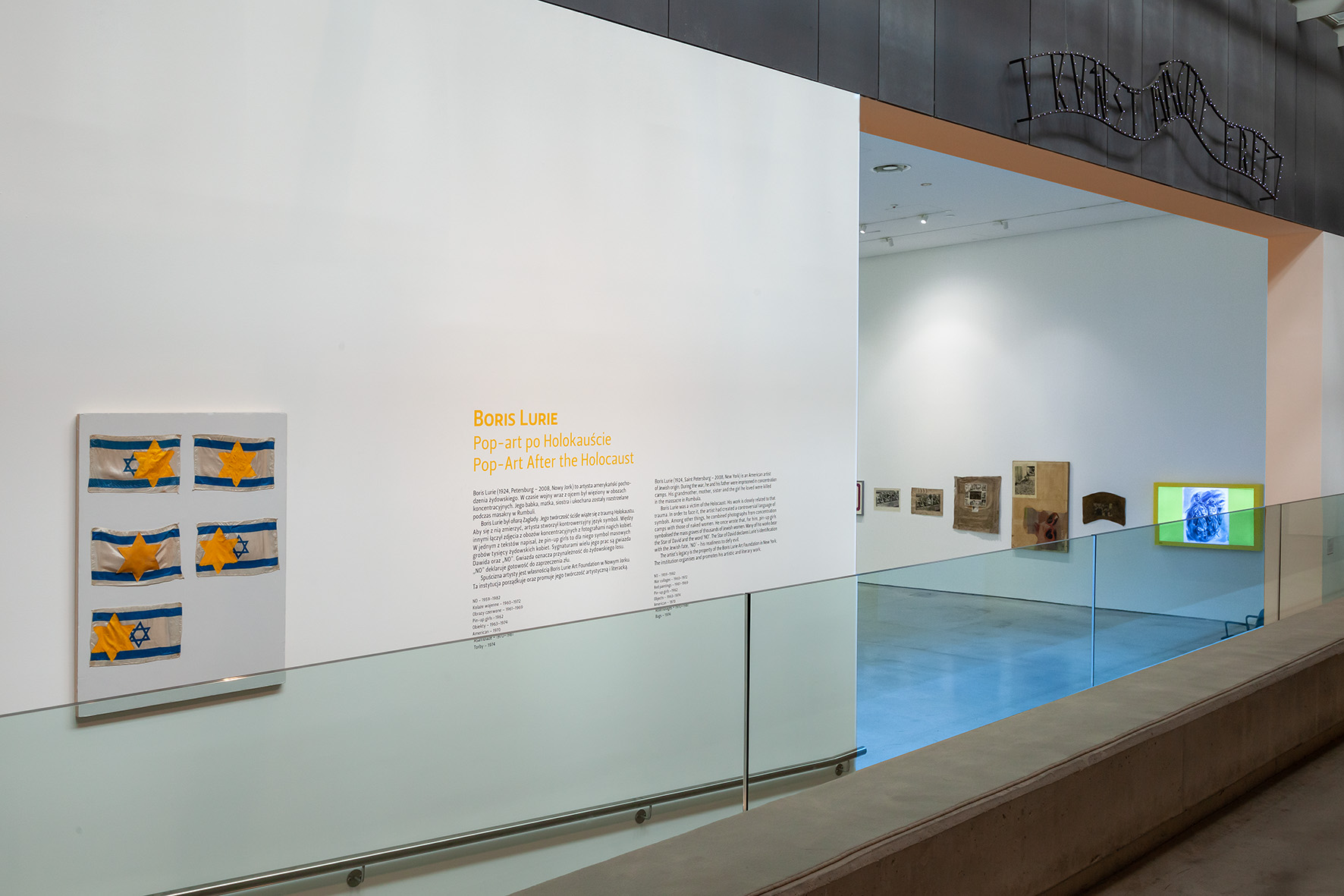 //Pop-Art After the Holocaust// exhibition, photo: R. Sosin