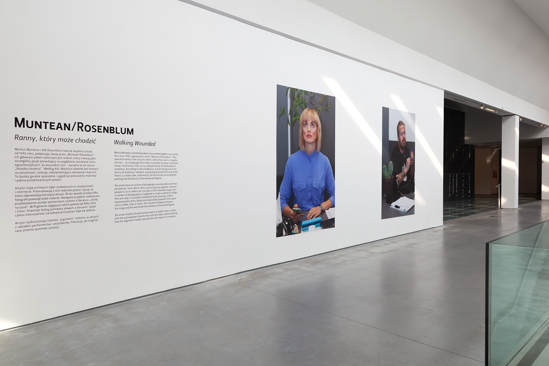 //Walking Wounded// exhibition, photo: Rafał Sosin