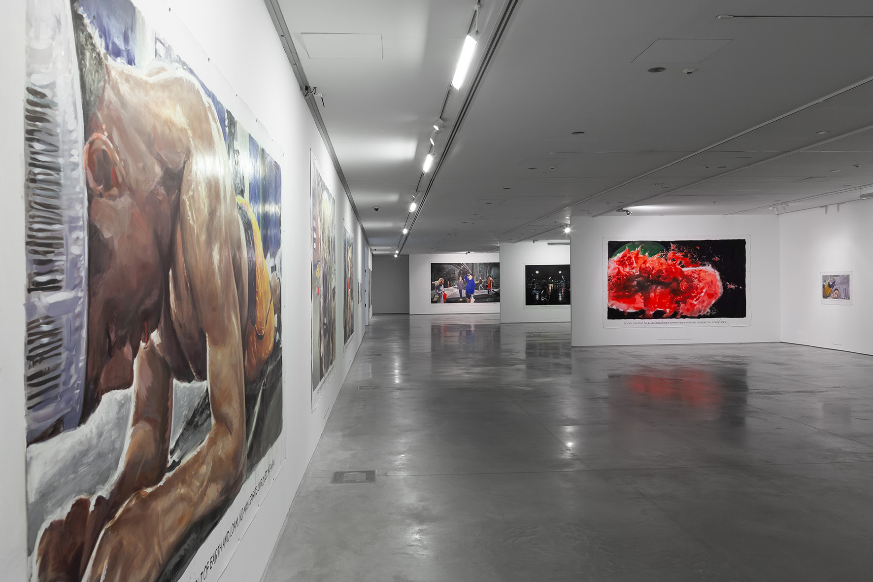//Walking Wounded// exhibition, photo: Rafał Sosin