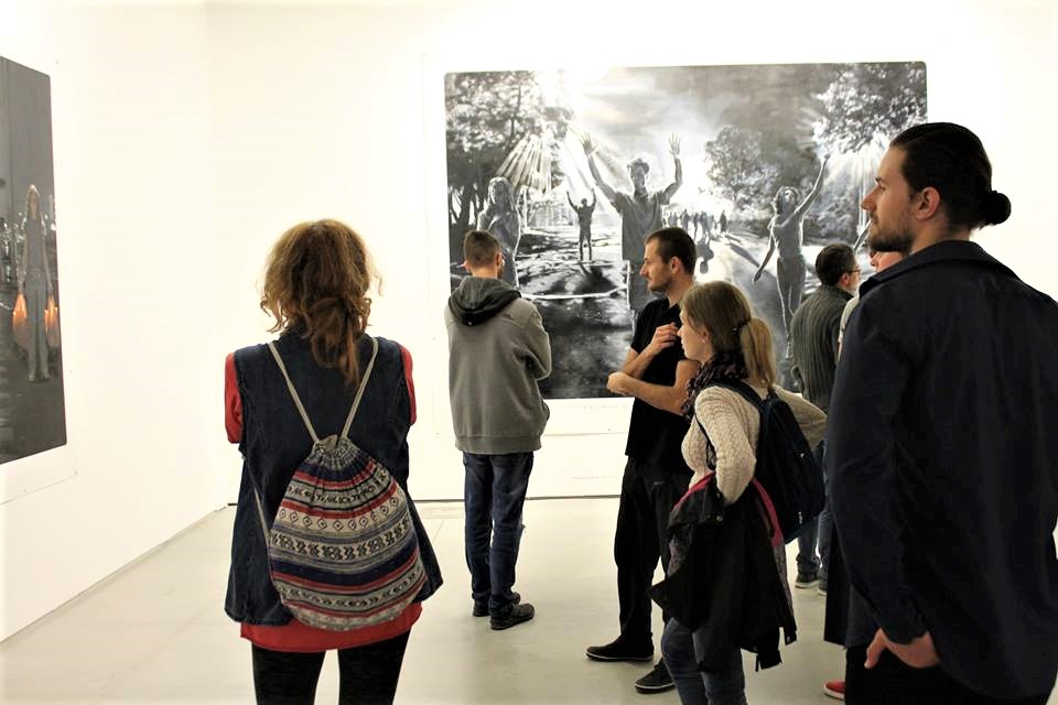 //Art Café//. Otwarta dyskusja o sztuce, 13.10.2018, fot. S. Zarychta