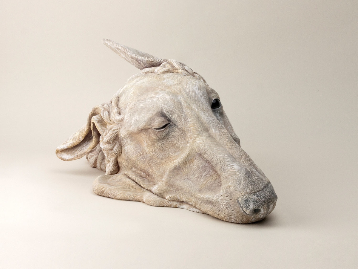 Tomohiro Higashikage, //Shikai: Sight Hound B-002//, 2011, sculpture, 15 × 42 × 21 cm, MOCAK Collection, courtesy T. Higashikage