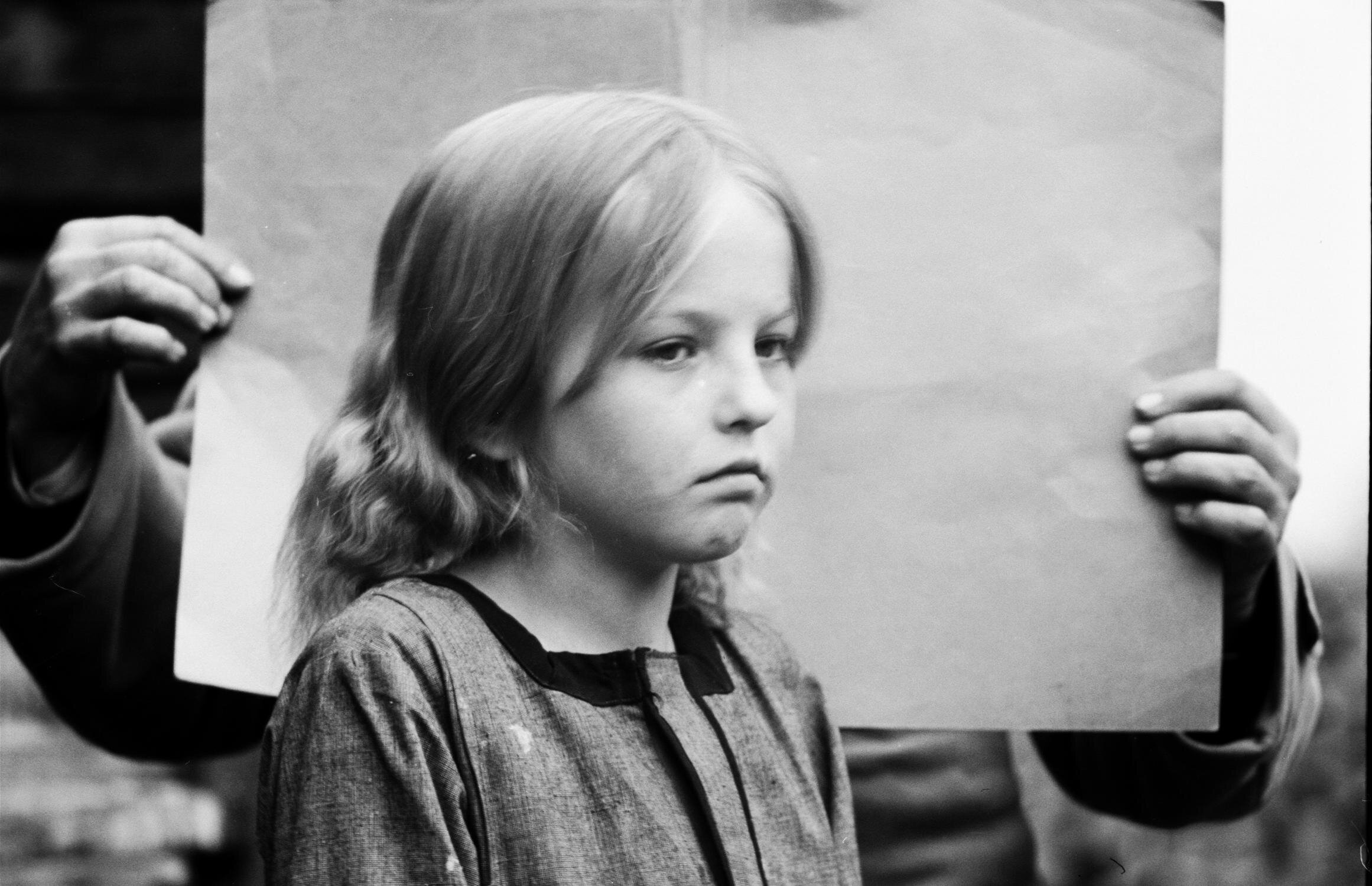 Dziewczynka ze wsi łemkowskiej z okolic Krynicy, 1940, Archiwum Uniwersytetu Jagiellońskiego 