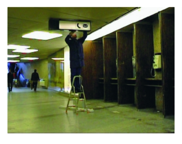 Leopold Kessler, //Naprawione//, 2002, wideo, 2 min 15 s
