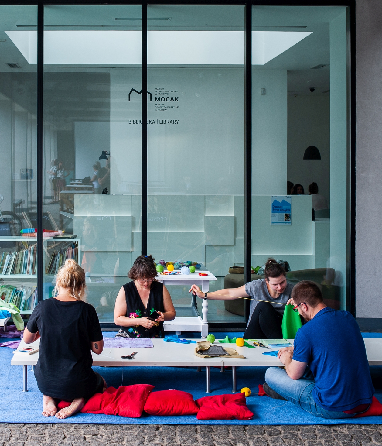 //Second Life of a Book// at the MOCAK Library, photo: M. Świdziński