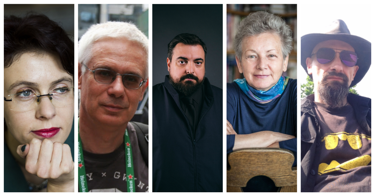 Joanna Hańderek, Konrad Szołajski, Tomasz Sekielski, Monika Płatek, Wojciech Kałużyński fot. materiały prasowe ZK Studio