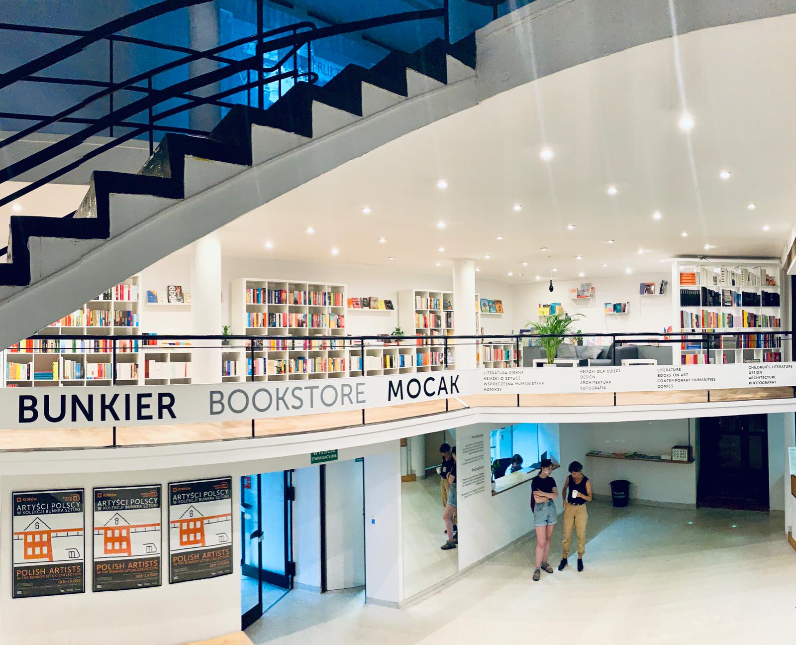 Bunkier Bookstore MOCAK, fot. K. Kowerska