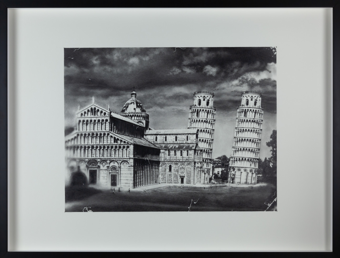  Shinji Ogawa, //Pisa 5//, from the series //Perfect World//, 2014, pencil / paper, 57.6 × 76.5 cm, MOCAK Collection 