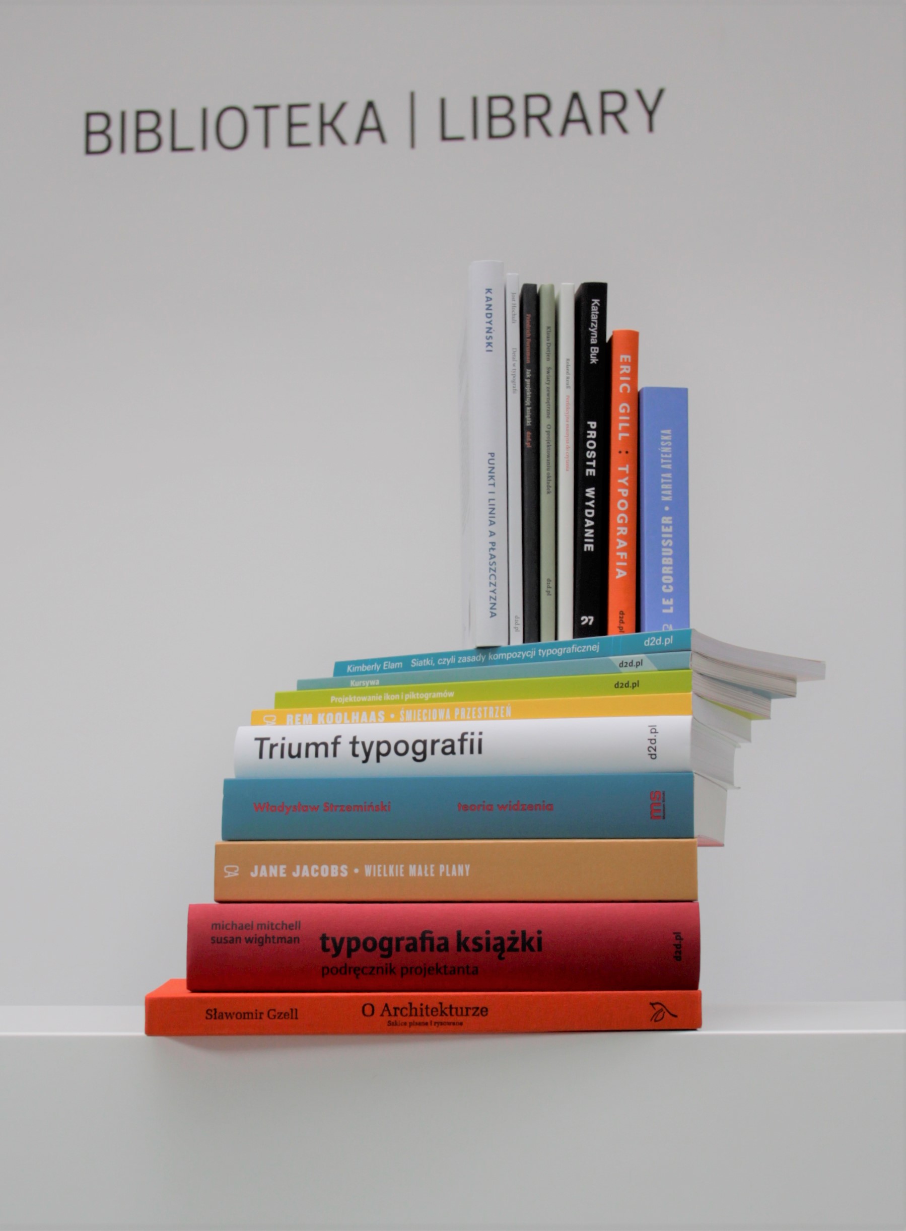 The new September book releases at the MOCAK Library, photo: A. Pakosz
