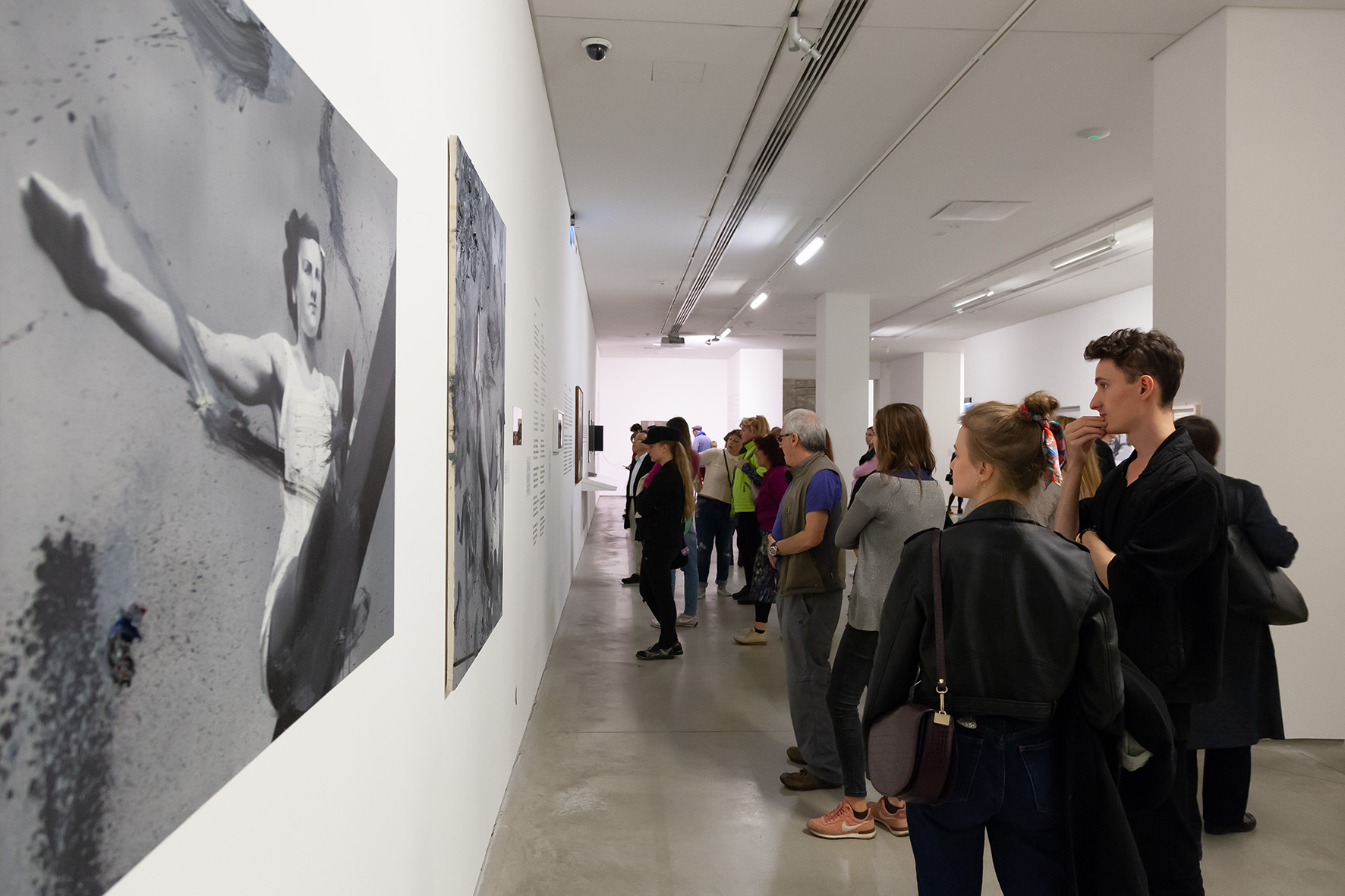 //World War II – Drama, Symbol, Trauma// exhibition. In the photo: Witold Stelmachniewicz, untitled [after Riefenstahl], 2009–2016, MOCAK Collection. Photo: R. Sosin