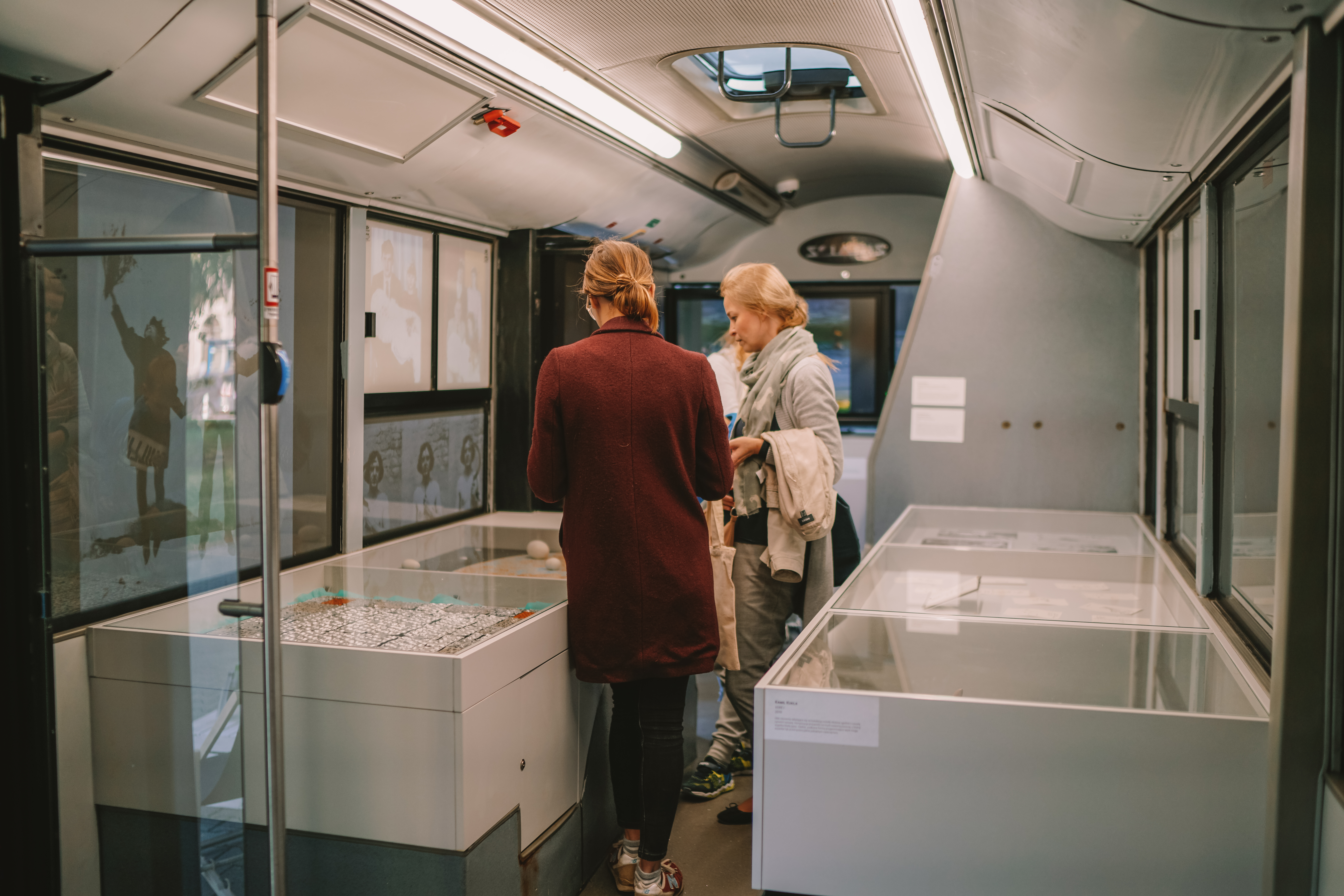 Autobus MOCAK-u na Kombinacie Kultury, fot. P. Pietruszka